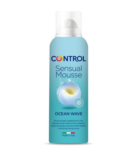 CONTROL - MOUSSE CRÈME DE MASSAGE ONDES SENSUELLES 125 ML