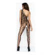 PASSION - FEMME BS036 BODYSTOCKING NOIR TAILLE UNIQUE