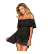 SUBBLIME - DRESSES ROBE COURTE SUBBLIME + STRING NOIR L / XL