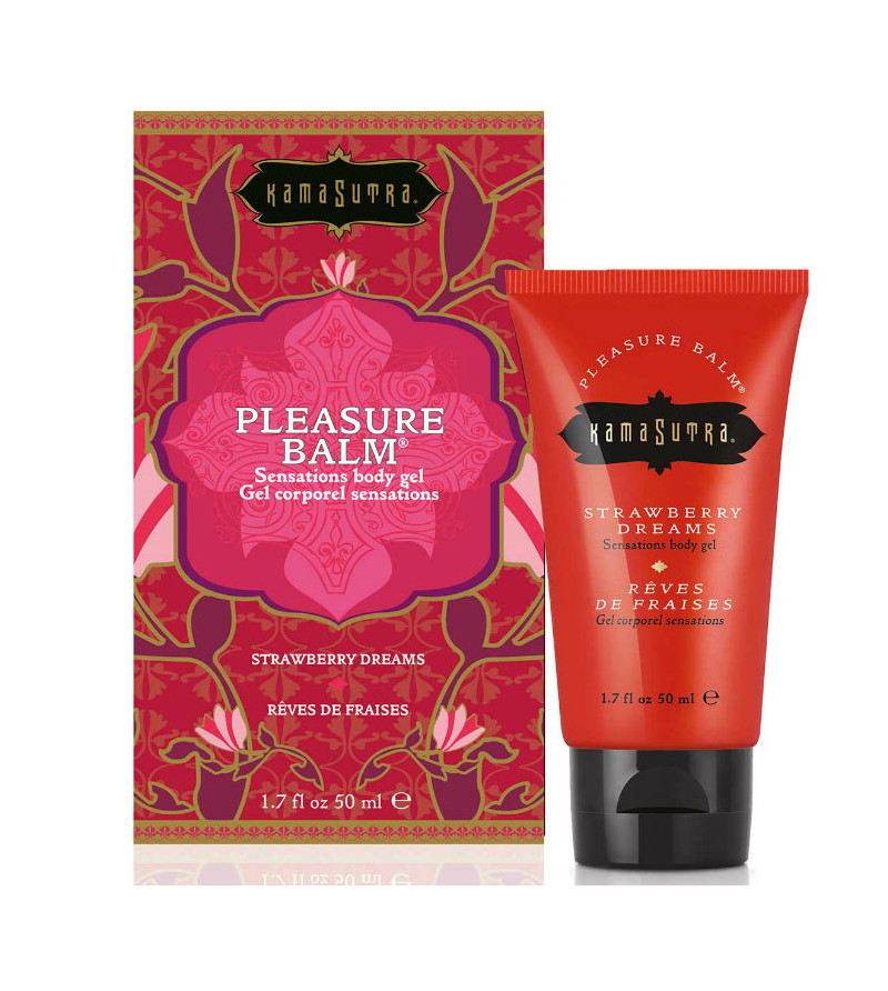 KAMASUTRA - BAUME DE PLAISIR STIMULANT SAVEUR RÊVES DE FRAISE 50ML