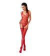 PASSION - FEMME BS051 BODYSTOCKING BLANC