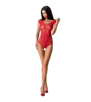PASSION - FEMME BS064 BODYSTOCKING BLANC TAILLE UNIQUE