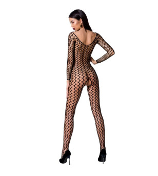 PASSION - FEMME BS068 BODYSTOCKING ROUGE TAILLE UNIQUE