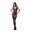 PASSION - FEMME BS069 BODYSTOCKING BLANC TAILLE UNIQUE