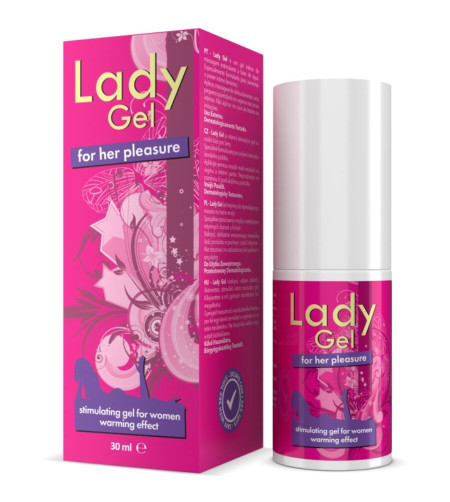 INTIMATELINE - LADY GEL POUR LE PLAISIR GER GEL STIMULANT A EFFET CHALEUR ELLA 30 ML