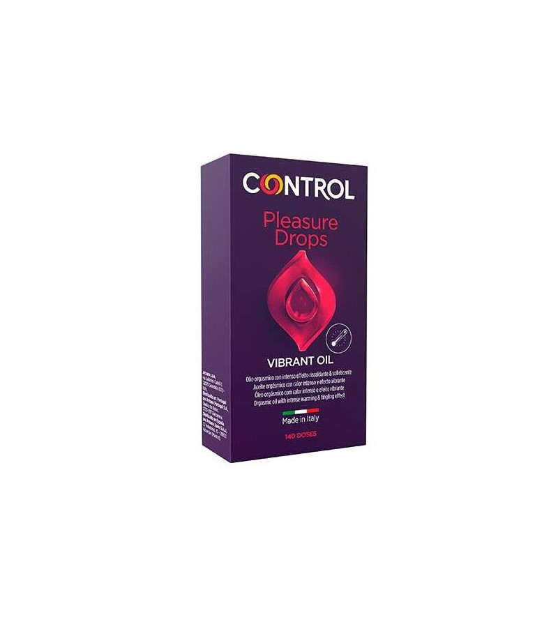 CONTROL - HUILE VIBRANTE PLEASURE DROPS