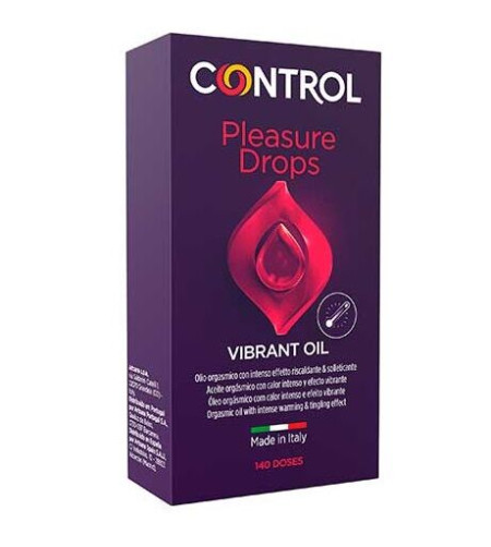 CONTROL - HUILE VIBRANTE PLEASURE DROPS