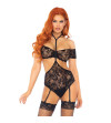 LEG AVENUE - ENSEMBLE DEUX PIÈCES TOP  TEDDY M/L