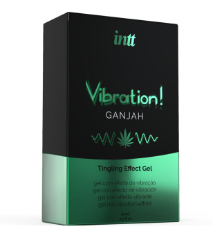 INTT - PUISSANT STIMULANT INTIME GEL VIBRANT LIQUIDE CANNABIS 15ML