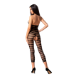 PASSION - FEMME BS081 BODYSTOCKING BLANC TAILLE UNIQUE