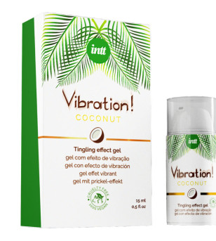 INTT - VIBRATION GEL PUISSANT STIMULANT VIBRATEUR LIQUIDE VEGAN