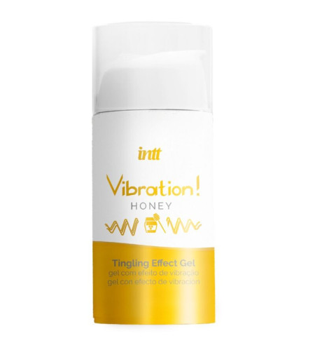INTT - GEL VIBRATEUR LIQUIDE AU MIEL PUISSANT STIMULANT INTIME 15 ML