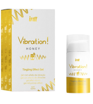 INTT - GEL VIBRATEUR LIQUIDE AU MIEL PUISSANT STIMULANT INTIME 15 ML