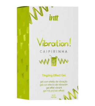 INTT - GEL VIBRATEUR LIQUIDE CAIPIRINHA PUISSANT STIMULANT INTIME 15 ML