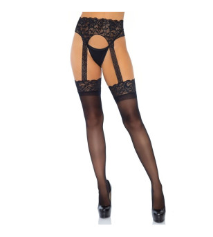 LEG AVENUE - BAS  JARRETELLES OPAQUE TAILLE UNIQUE