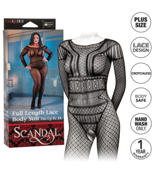 CALEXOTICS - BODY EN DENTELLE GRANDE TAILLE