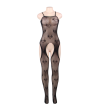 QUEEN LINGERIE - BODYSTOCKING AVEC COEURS S/L