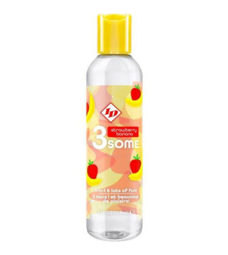 ID 3SOME - BOUTEILLE FRAISE BANANE 4 FL OZ