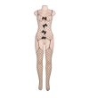 QUEEN LINGERIE - BODYSTOCKING EN FILET AVEC LIENS S/L