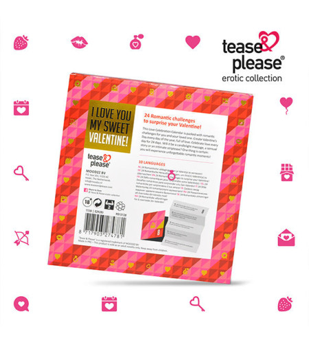 TEASE  PLEASE - CALENDRIER DE AVENT SAINT-VALENTIN