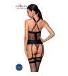 PASSION - AMANDA CORSET CUIR ÉCOLOGIQUE L/XL