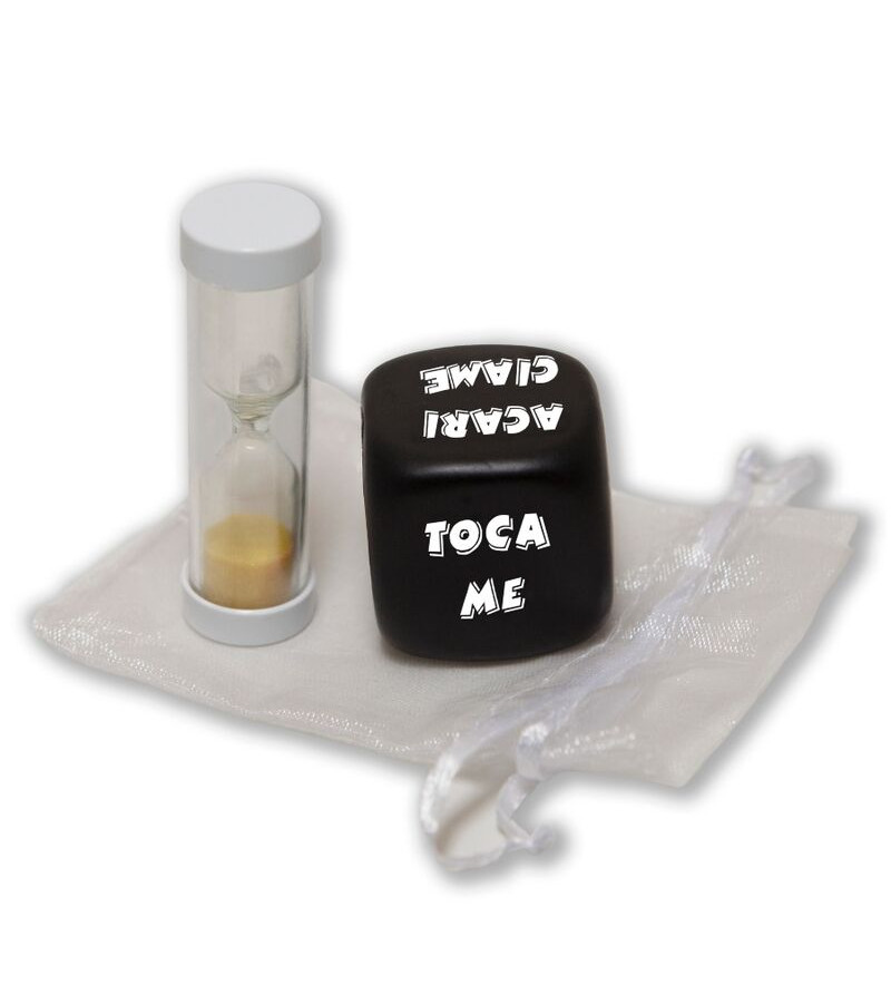 DIABLO PICANTE - JEU DE DÉS DACTION AVEC SABLIER