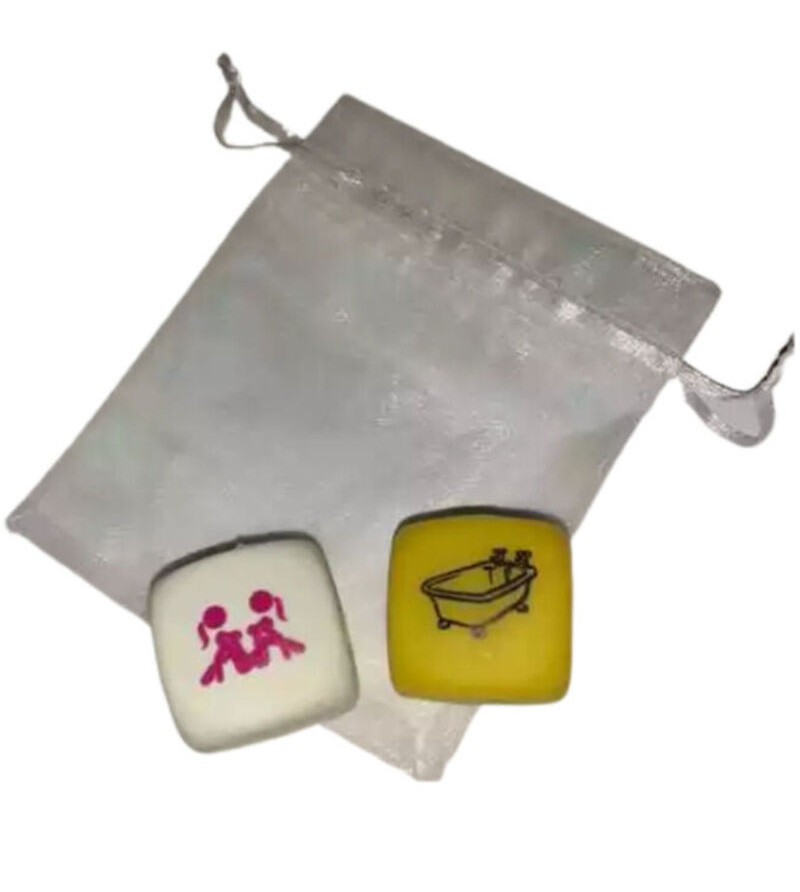 DIABLO PICANTE - JEU DE 2 DÉS KAMASUTRA POUR FILLES POSTURE + PLACE