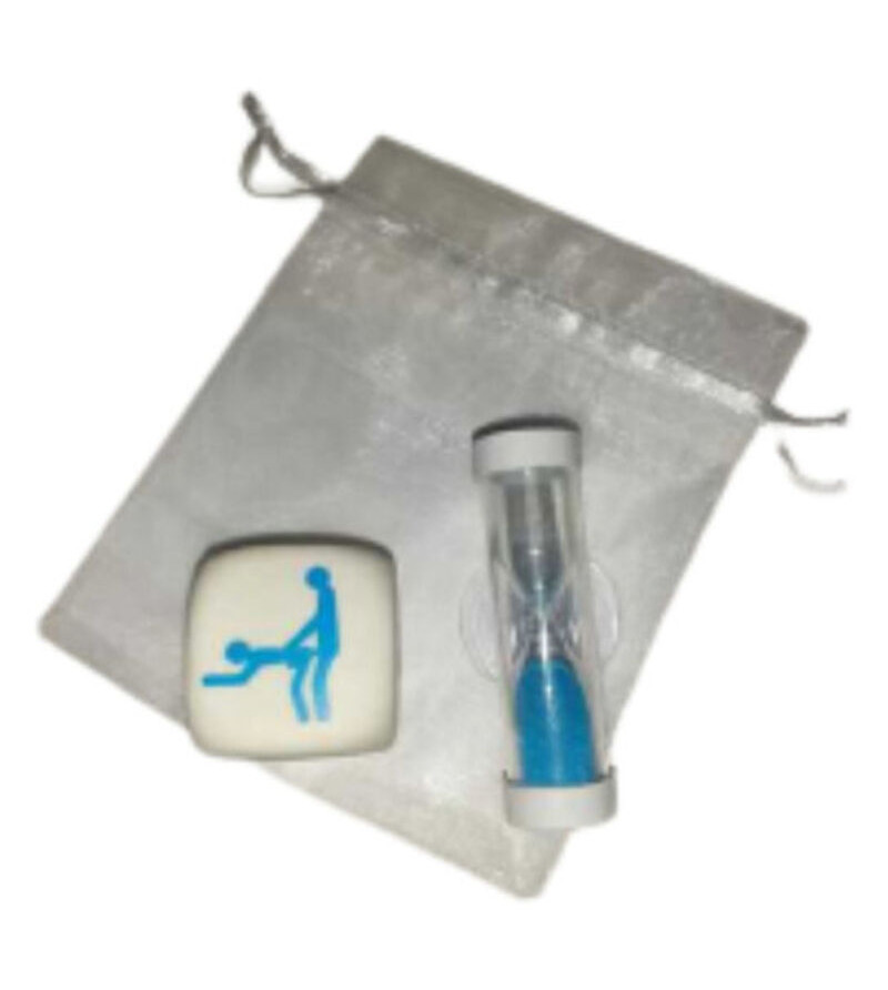 DIABLO PICANTE - DÉS KAMASUTRA DE POSTURES POUR GARONS AVEC SABLIER