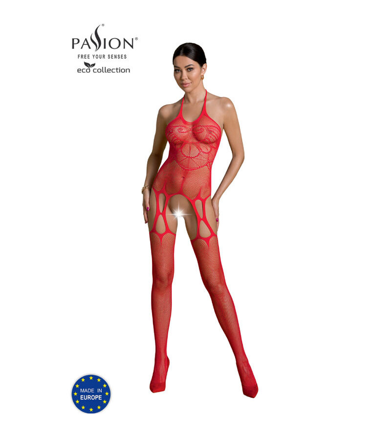 PASSION - BODYSTOCKING ECO COLLECTION ECO BS002 BLANC