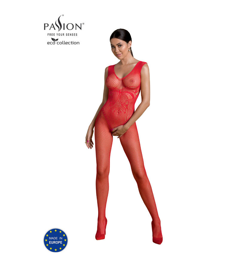 PASSION - BODYSTOCKING ECO COLLECTION ECO BS003 BLANC