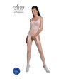 PASSION - BODYSTOCKING ECO COLLECTION ECO BS005 BLANC