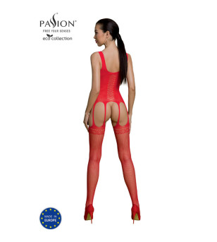 PASSION - BODYSTOCKING ECO COLLECTION ECO BS007 BLANC