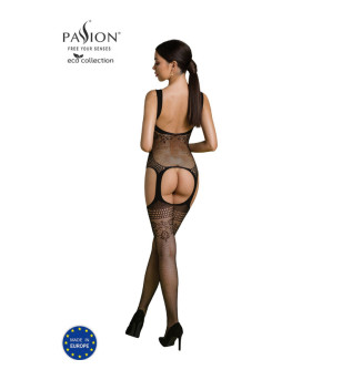 PASSION - BODYSTOCKING ECO COLLECTION ECO BS008 BLANC