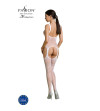 PASSION - BODYSTOCKING ECO COLLECTION ECO BS008 BLANC