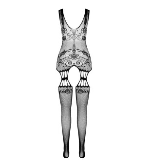 PASSION - BODYSTOCKING ECO COLLECTION ECO BS009 NOIR