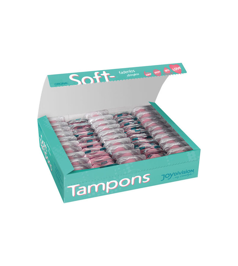 JOYDIVISION SOFT-TAMPONS - ORIGINAL SOFT-TAMPONS MINI X 50 UNITÉS