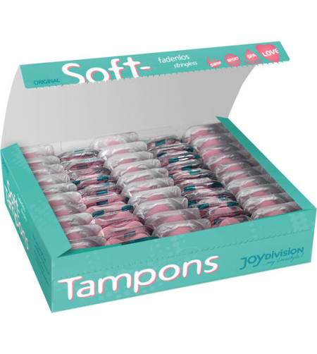 JOYDIVISION SOFT-TAMPONS - ORIGINAL SOFT-TAMPONS MINI X 50 UNITÉS