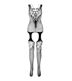 PASSION - BODYSTOCKING ECO COLLECTION ECO BS011 BLANC