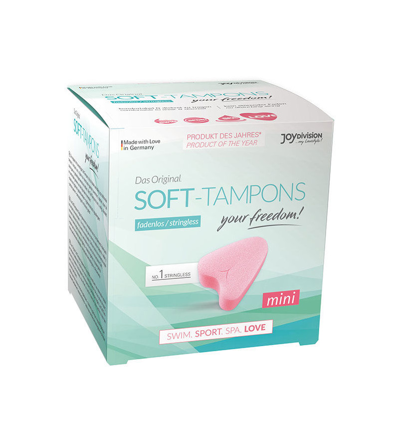 JOYDIVISION SOFT-TAMPONS - ORIGINAL SOFT-TAMPONS MINI 3 UDS