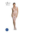 PASSION - BODYSTOCKING ECO COLLECTION ECO BS014 BLANC