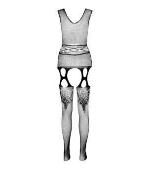 PASSION - BODYSTOCKING ECO COLLECTION ECO BS014 BLANC