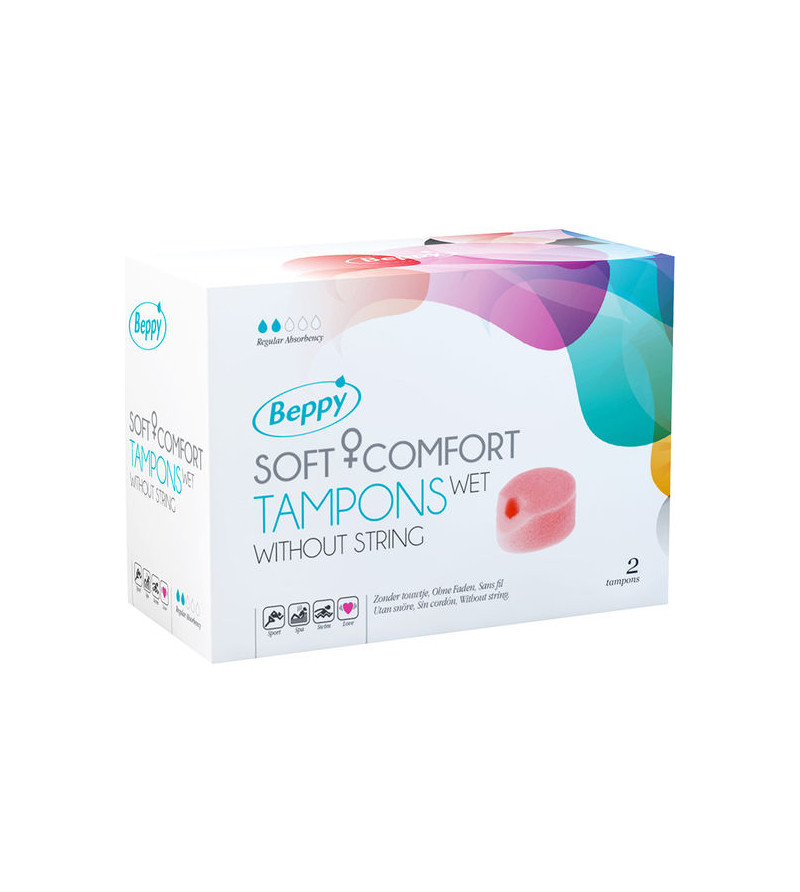 BEPPY - TAMPONS SOFT CONFORT HUMIDE 2 UNITÉS