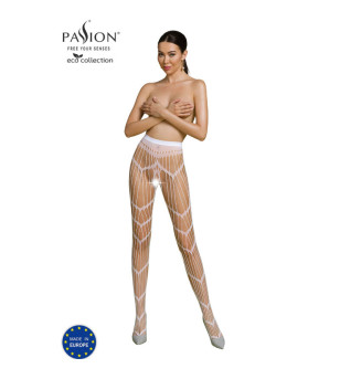 PASSION - BODYSTOCKING ECO COLLECTION ECO S006 BLANC