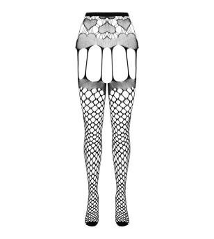 PASSION - BODYSTOCKING ECO COLLECTION ECO S009 BLANC