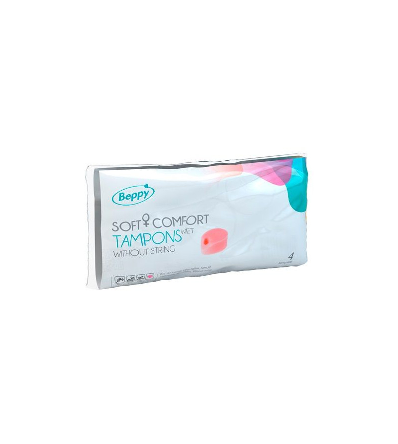 BEPPY - TAMPONS SOFT CONFORT HUMIDE 4 UNITÉS