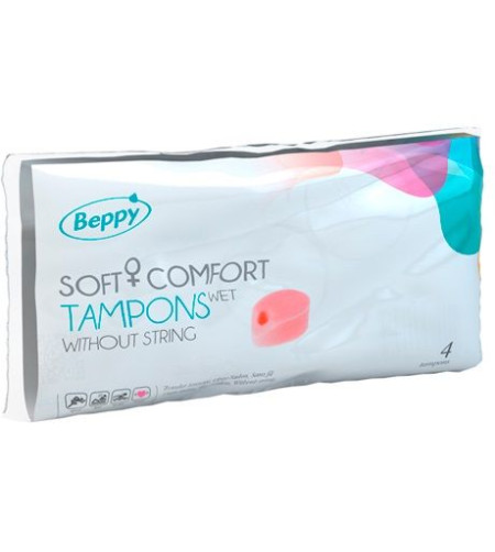 BEPPY - TAMPONS SOFT CONFORT HUMIDE 4 UNITÉS