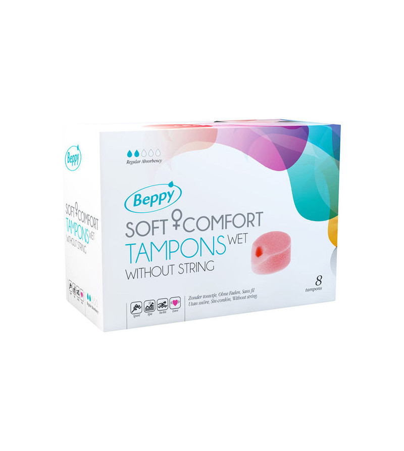 BEPPY - TAMPONS SOFT CONFORT HUMIDE 8 UNITÉS