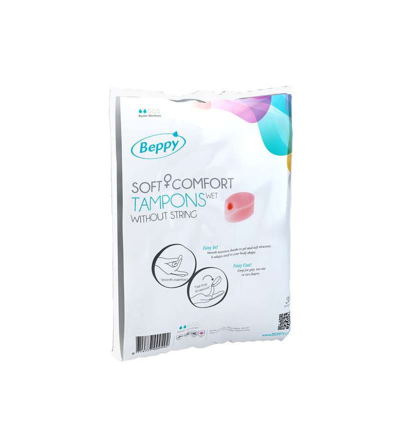 BEPPY - TAMPONS SOFT CONFORT HUMIDE 30 UNITÉS