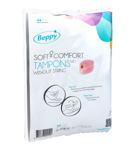 BEPPY - TAMPONS SOFT CONFORT HUMIDE 30 UNITÉS