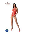 PASSION - BS094 BODYSTOCKING BLANC TAILLE UNIQUE